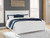 Fortman - King Panel Bed - White