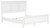 Fortman - King Panel Bed - White