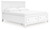 Fortman - King Panel Storage Bed - White