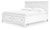 Fortman - King Panel Storage Bed - White