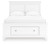 Fortman - Full Panel Storage Bed - White