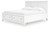 Fortman - California King Panel Storage Bed - White