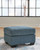 Cashton - 2 Pc. - Chair, Ottoman - Blue