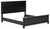 Lanolee - California King Panel Bed - Black