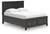 Lanolee - Queen Panel Storage Bed - Black