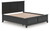 Lanolee - California King Panel Storage Bed - Black