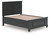 Lanolee - Full Panel Storage Bed - Black