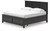 Lanolee - King Panel Storage Bed - Black
