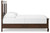 Danabrin - Full Panel Bed - Brown