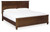 Danabrin - King Panel Bed - Brown