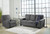 Rannis - 2 Pc. - Full Sofa Sleeper, Rocker Recliner - Pewter