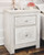 Paxberry - Two Drawer Night Stand - Whitewash