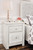 Paxberry - Two Drawer Night Stand - Whitewash