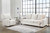 Rannis - 2 Pc. - Queen Sofa Sleeper, Rocker Recliner - Snow