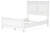 Fortman - 7 Pc. - Dresser, Mirror, Full Panel Bed, 2 Nightstands - White