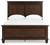 Danabrin - 5 Pc. - Dresser, Mirror, Full Panel Bed - Brown
