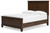 Danabrin - 7 Pc. - Dresser, Mirror, Full Panel Bed, 2 Nightstands - Brown