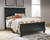 Lanolee - 8 Pc. - Dresser, Mirror, Chest, Full Panel Bed, 2 Nightstands - Black