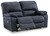 Leesworth - 2 Pc. - Power Reclining Sofa, Power Reclining Loveseat - Ocean