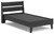 Socalle - 3 Pc. - Dresser, Twin Panel Platform Bed - Black
