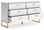 Socalle - 5 Pc. - Dresser, Full Panel Platform Bed, 2 Nightstands - Two-Tone