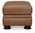 Carianna - 2 Pc. - Chair And A Half, Ottoman - Caramel