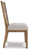 Cabalynn - 6 Pc. - Dining Room Table, 4 Side Chairs, Bench -  Oatmeal / Light Brown