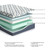 12 Inch Chime Elite 2.0 - Full Mattress - White / Blue