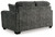 Lonoke - Loveseat - Gunmetal