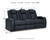 Fyne-Dyme - Power Reclining Sofa With Adj Headrest - Sapphire