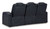 Fyne-Dyme - Power Reclining Sofa With Adj Headrest - Sapphire
