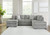 Casselbury - 2-Piece Sectional With Raf Corner Chaise - Cement