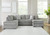 Casselbury - 2-Piece Sectional With Laf Corner Chaise - Cement