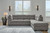 Marleton - 2-Piece Sectional With Raf Corner Chaise - Gray