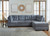 Marleton - 2-Piece Sectional With Raf Corner Chaise - Denim