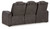 Fyne-Dyme - 2 Pc. - Power Reclining Sofa, Power Reclining Loveseat - Shadow