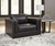 Amiata - 2 Pc. - Chair And A Half, Ottoman - Onyx