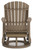 Hyland Wave - Swivel Glider Chair - Driftwood