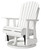 Hyland Wave - Swivel Glider Chair - White