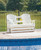 Hyland Wave - Glider Loveseat - White