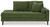 Bixler - Raf Corner Chaise - Olive