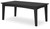 Hyland Wave - Rectangular Cocktail Table - Black