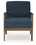 Bixler - Showood Accent Chair - Navy