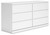 Onita - Six Drawer Dresser - White