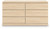 Onita - Six Drawer Dresser - Natural