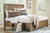 Cabalynn - King Panel Bed With Storage - Light Brown