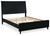 Danziar - Queen Panel Bed - Black