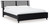 Danziar - King Slat Panel Bed - Black