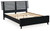 Danziar - Queen Slat Panel Bed - Black