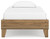 Deanlow - Twin Platform Bed - Honey